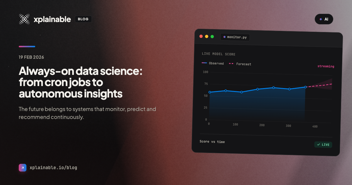 Always on data science — dark mode
